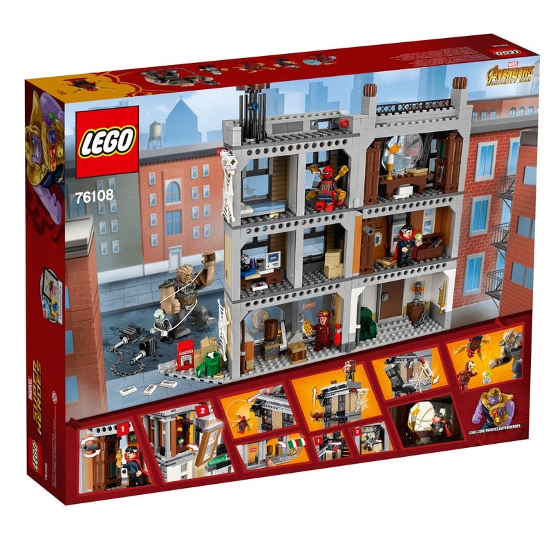 LEGO Marvel Super Heroes Sanctum Sanctorum Showdown Set 76108