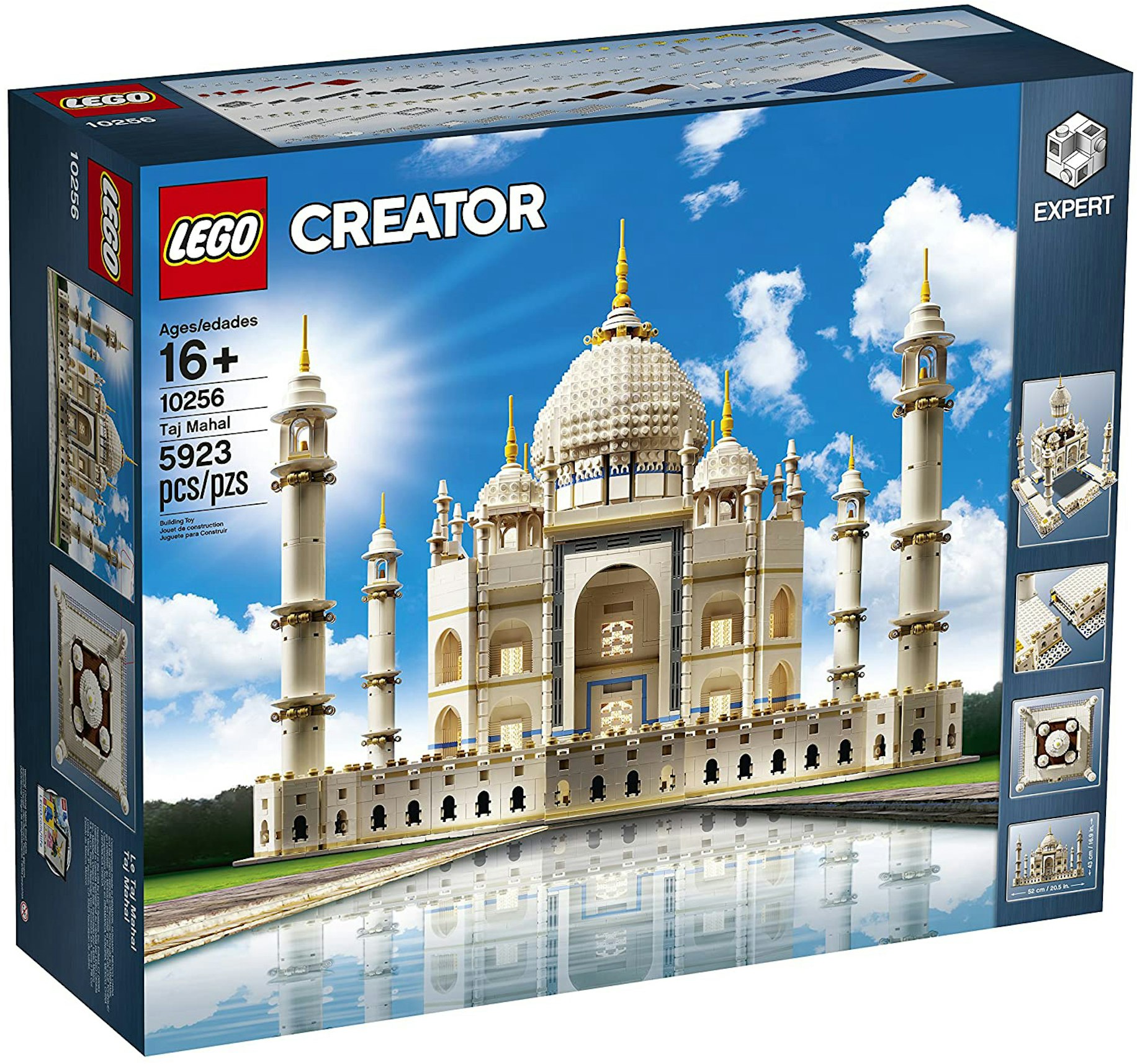 i dag I udlandet bakke LEGO Creator Taj Mahal Set 10256 - US