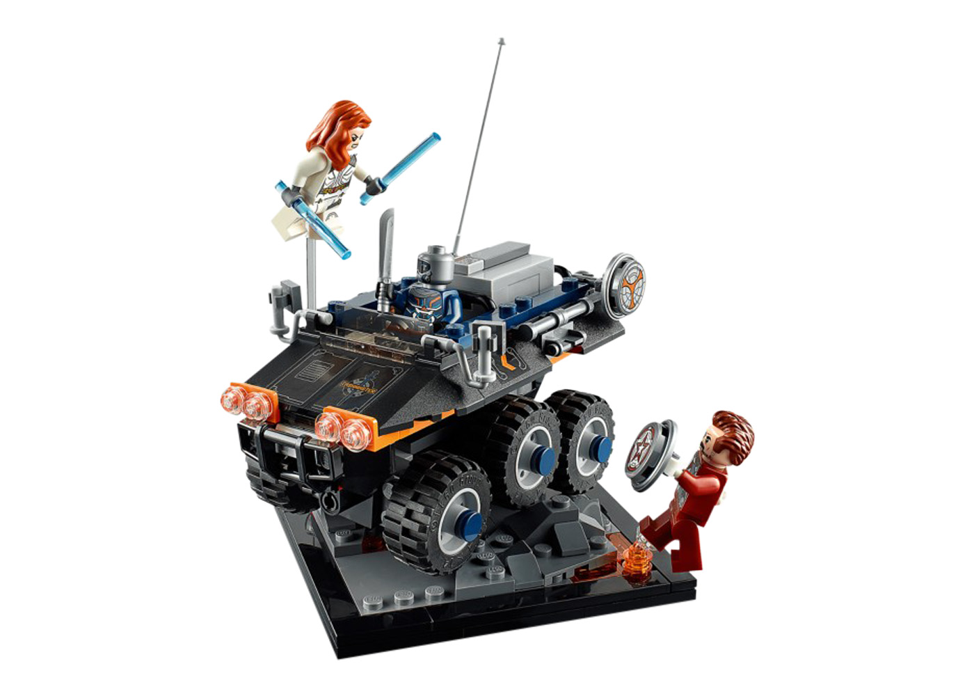 Lego black 2024 widow sdcc set