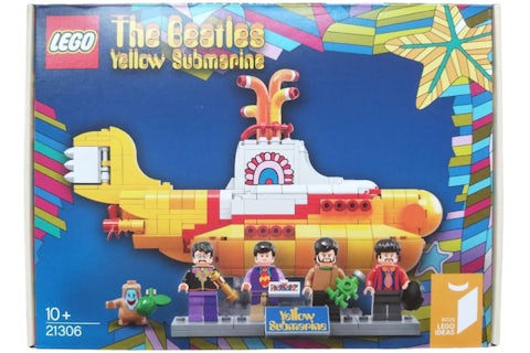LEGO Ideas The Beatles Yellow Submarine Set 21306 US