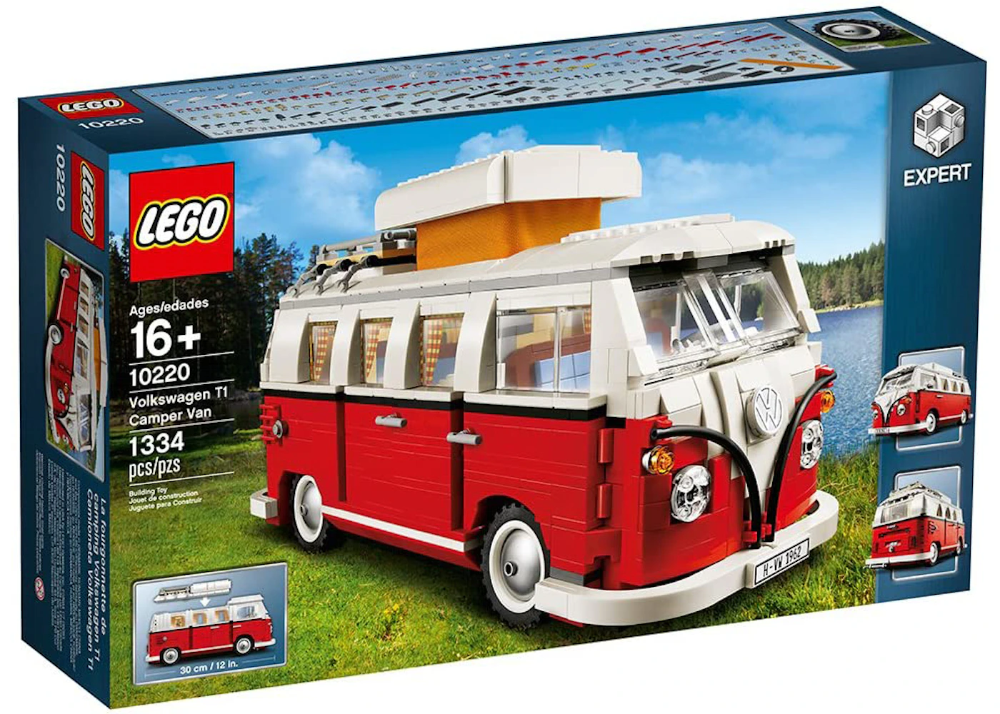 LEGO Volkswagen T1 Camper Set 10220 (1334 Piece)