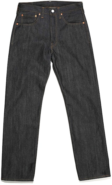 Levis 1954 501 Jeans Vintage Clothing - Rigid Dark Indigo Blue