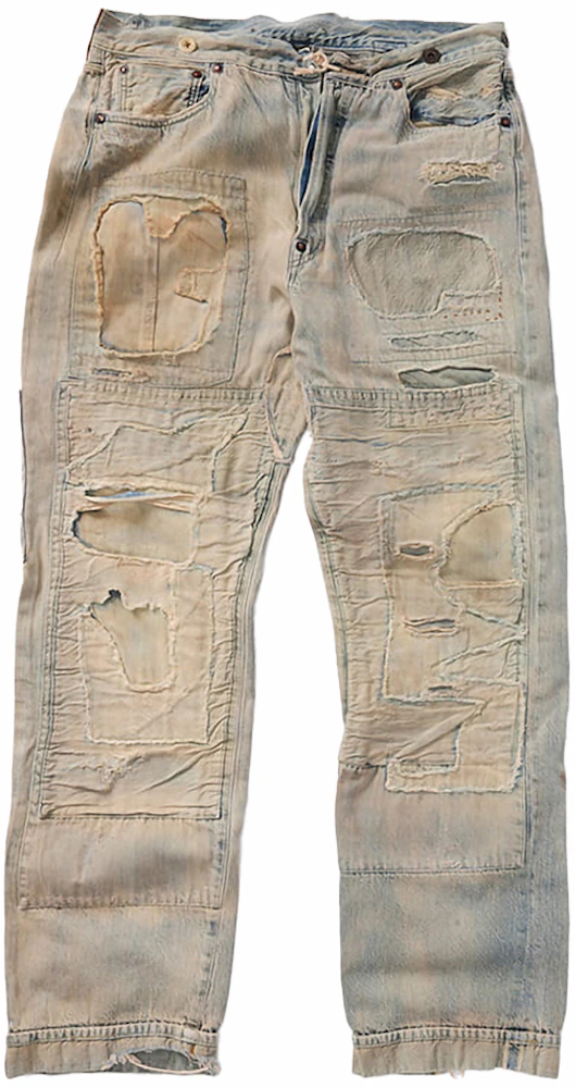 Levis Homer Campbell Vintage Clothing 501 Jeans Plain Denim Men's ...