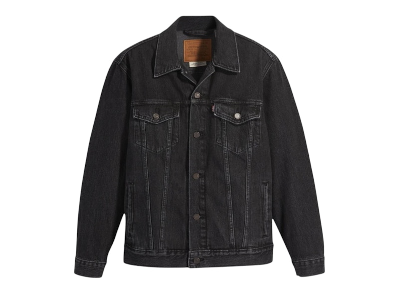 Levi's Relaxed Trucker Jacket Black