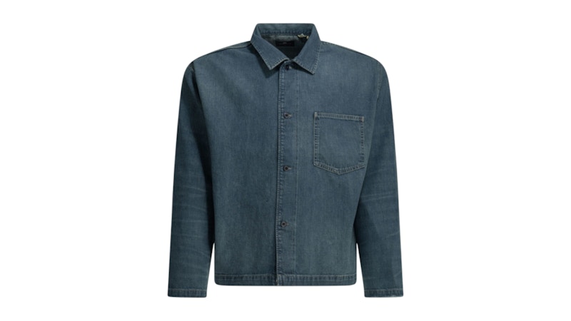 Levis Shacket Overshirt Light Blue
