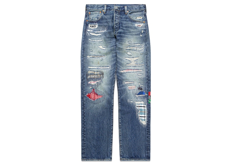 Levis x CLOT 501 Jeans Indigo Blue