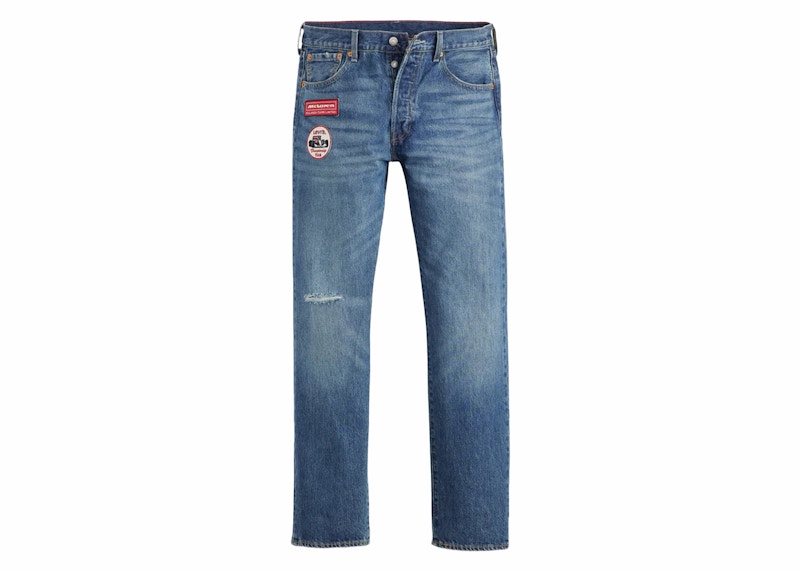 Levis x McLaren Racing Heritage 501 Jeans Medium Indigo Men's