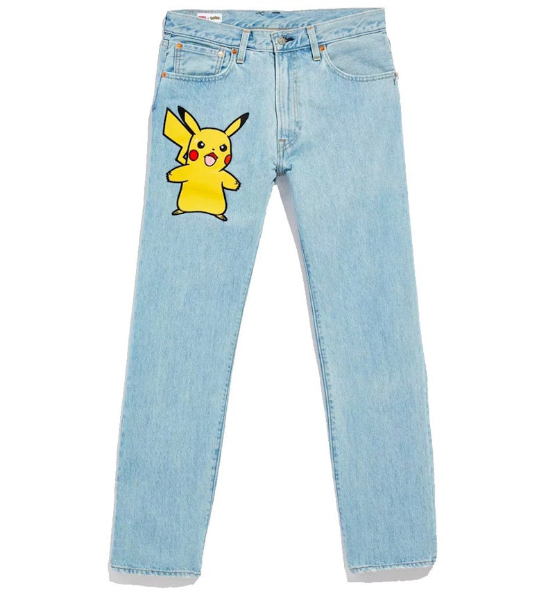 Levi Strauss Levi's X Pokemon T Shirt Levis X Pokémon 551Z