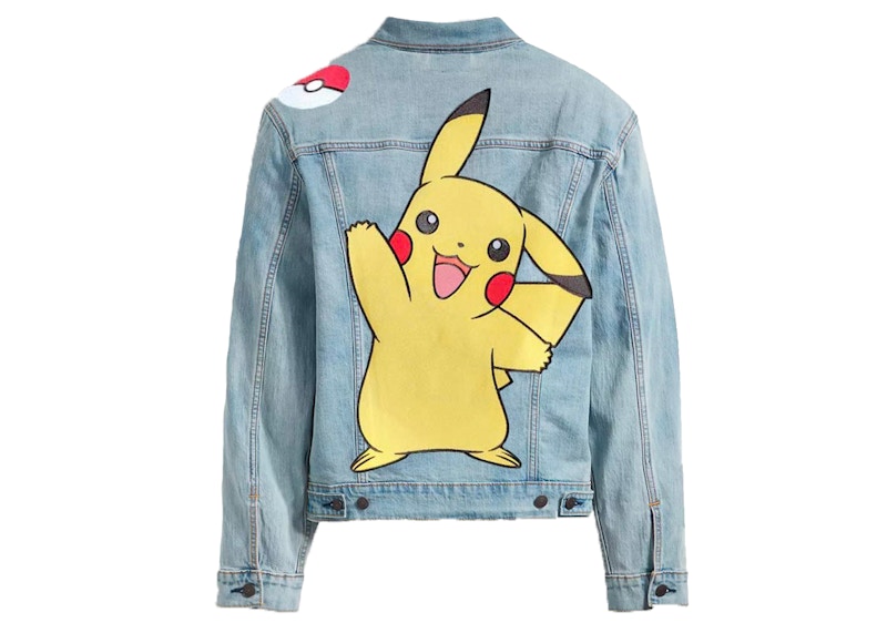 Levis x Pokémon Vintage Trucker Jacket Denim