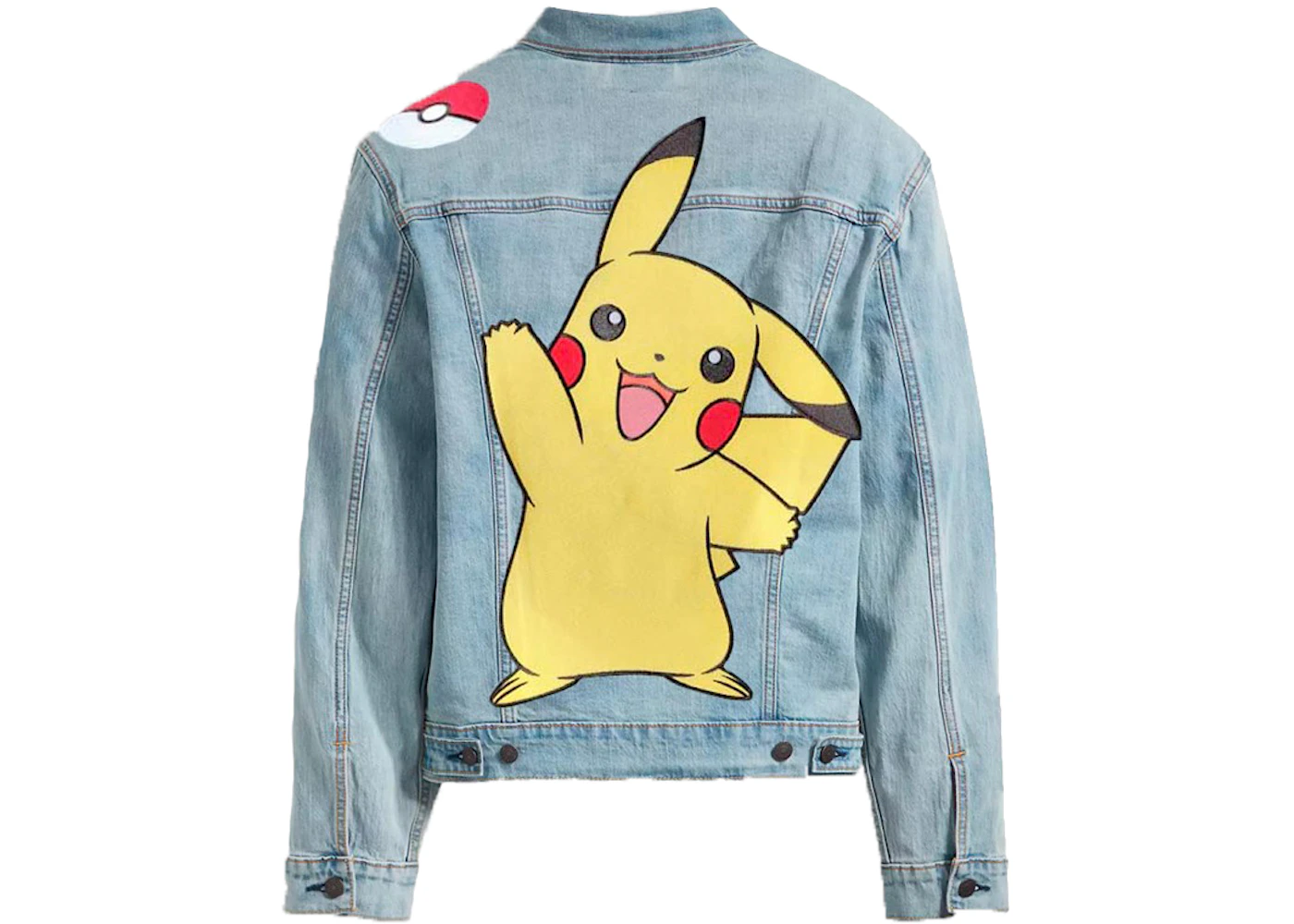 Mens Hoodies Levis Pokemon Sweatshirt Levis X Pokémon Vintage