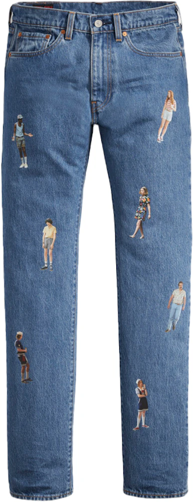 Levis x Stranger 505 Regular Fit Jeans Blue - Men's - US
