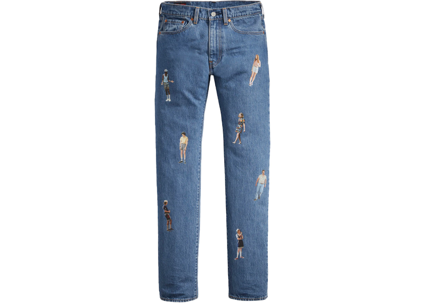 stereo old limbs Levis x Stranger Things 505 Regular Fit Jeans Blue - SS19 Men's - US
