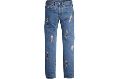 Levis x Stranger Things Dad Vaqueros Azul Hombre SS19 MX