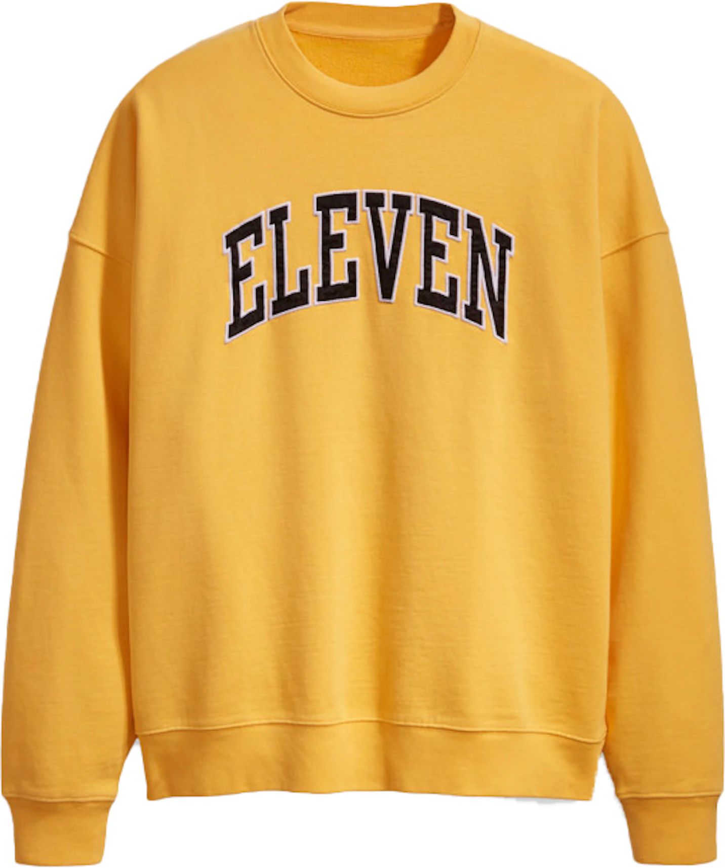 Levis x Stranger Things Eleven's Crewneck Sweatshirt Yellow - SS19 - US