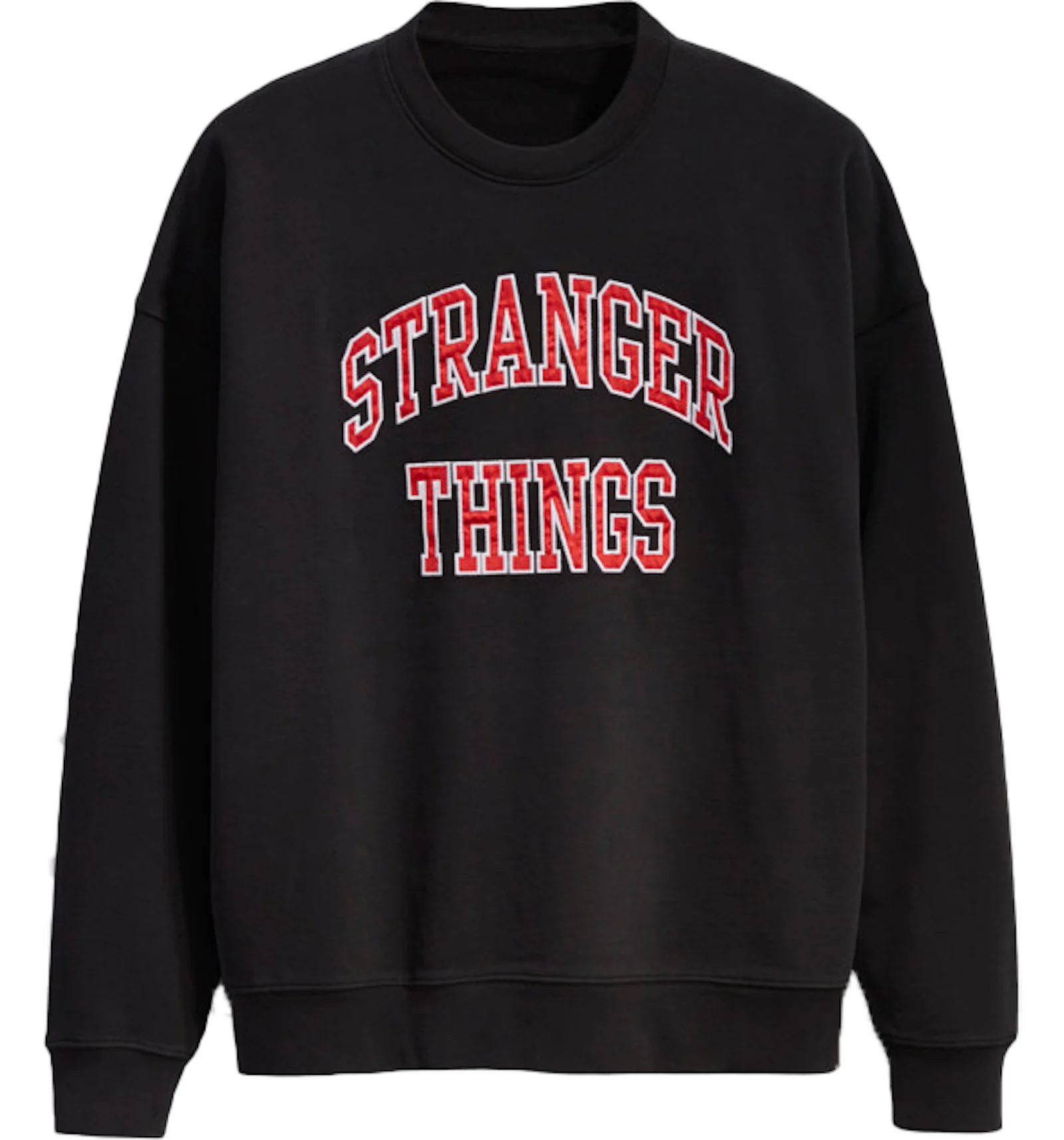 Levis x Stranger Things Hopper s Crewneck Sweatshirt Black Men s