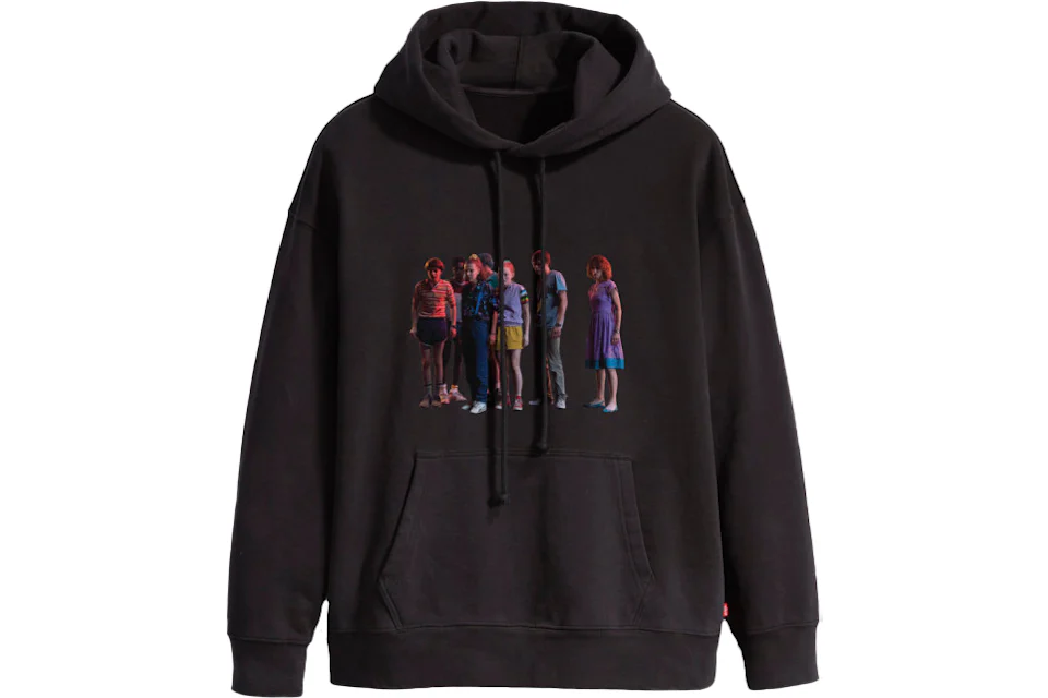 Stranger things best sale hoodie levis