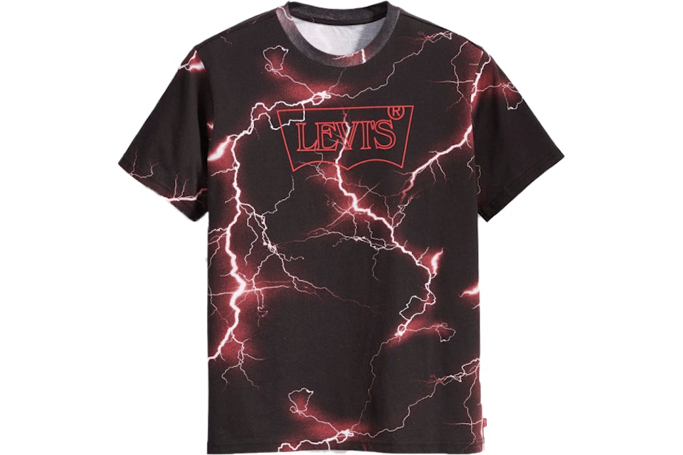 Levis x Stranger Things Strange Logo Tee Black Men s SS19 GB