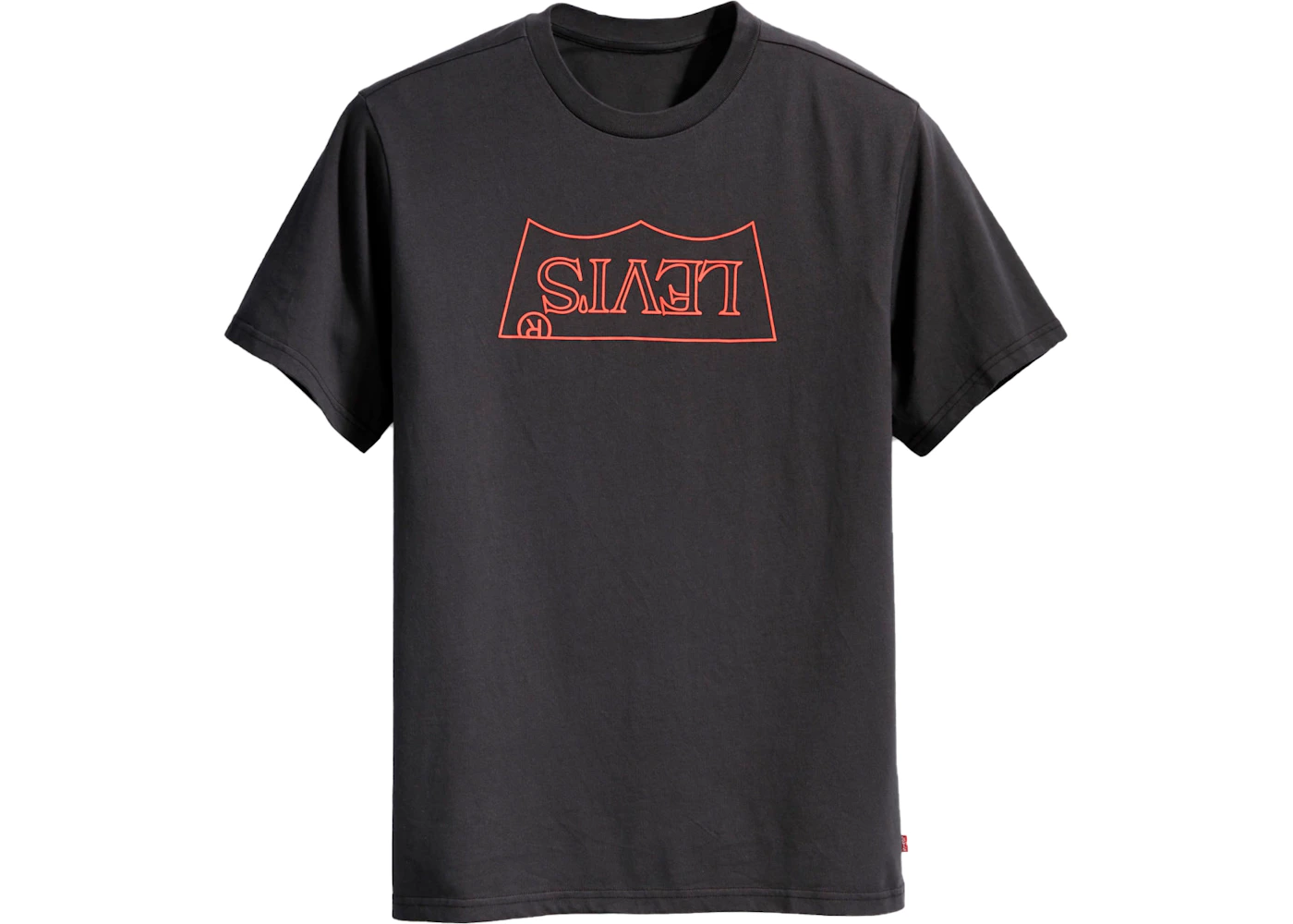 Levis x Stranger Things Upside Down Logo Tee Black Men s SS19 US