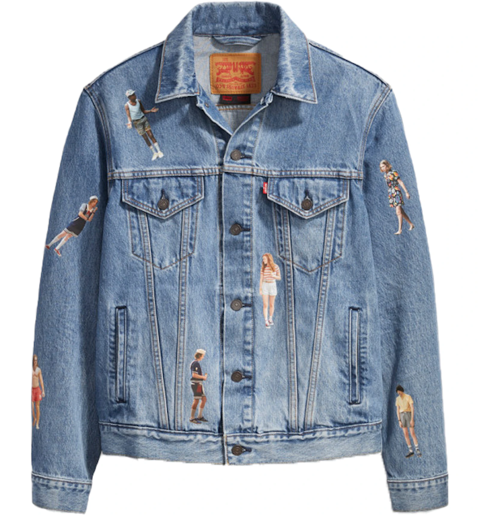 Levis x Stranger Things Vintage Fit Trucker Jacket Medium Wash - SS19 - US levis stranger things