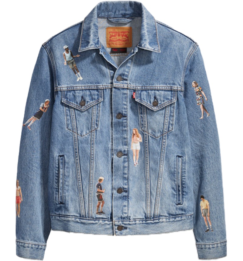 Levis x Stranger Things Vintage Fit Trucker Jacket Medium Wash