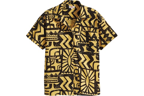 Levis x Stranger Things Women s El Aztec Shirt Yellow SS19 GB