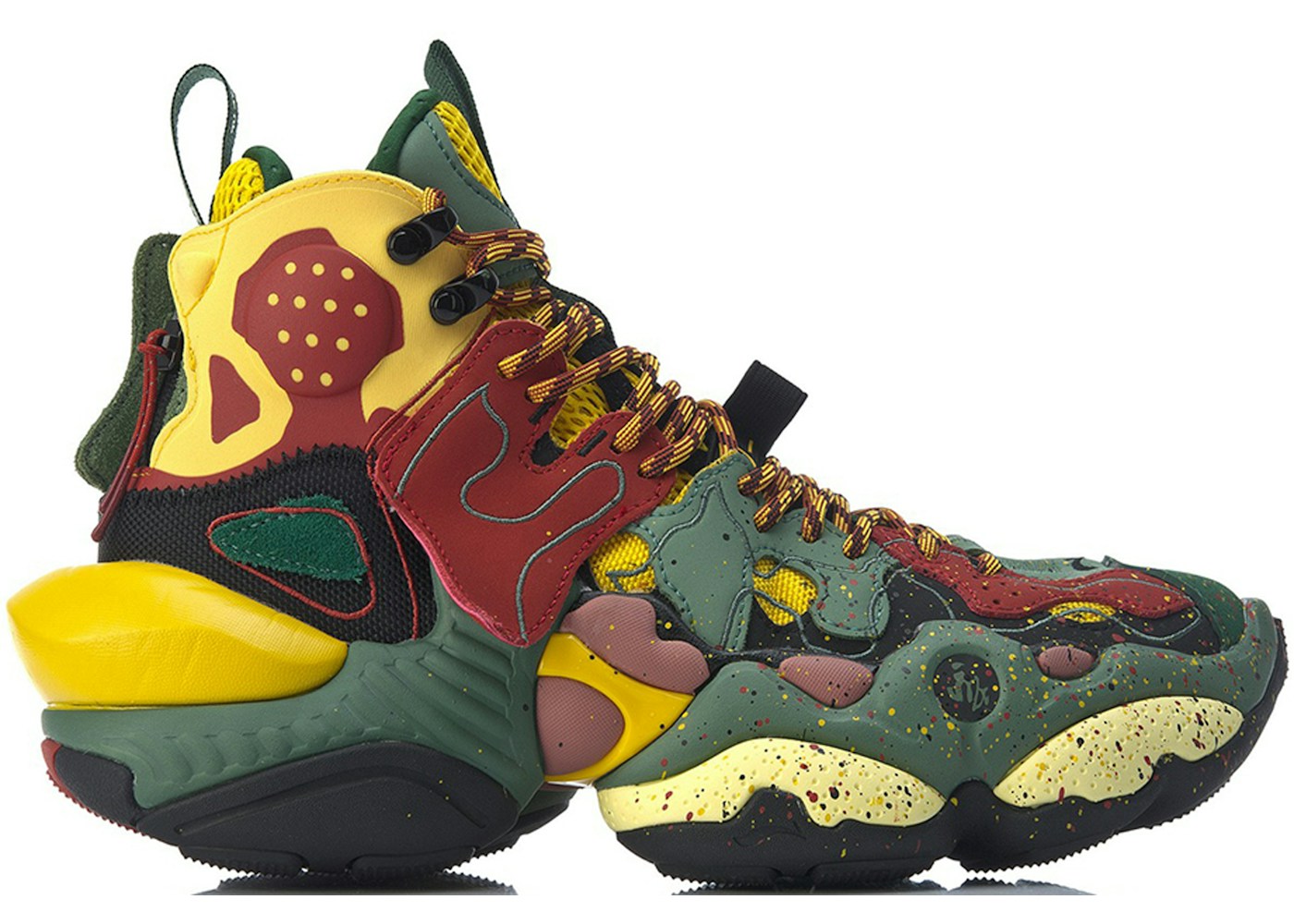 Li Ning 2020 Ace Green Red Yellow Kith Exclusive