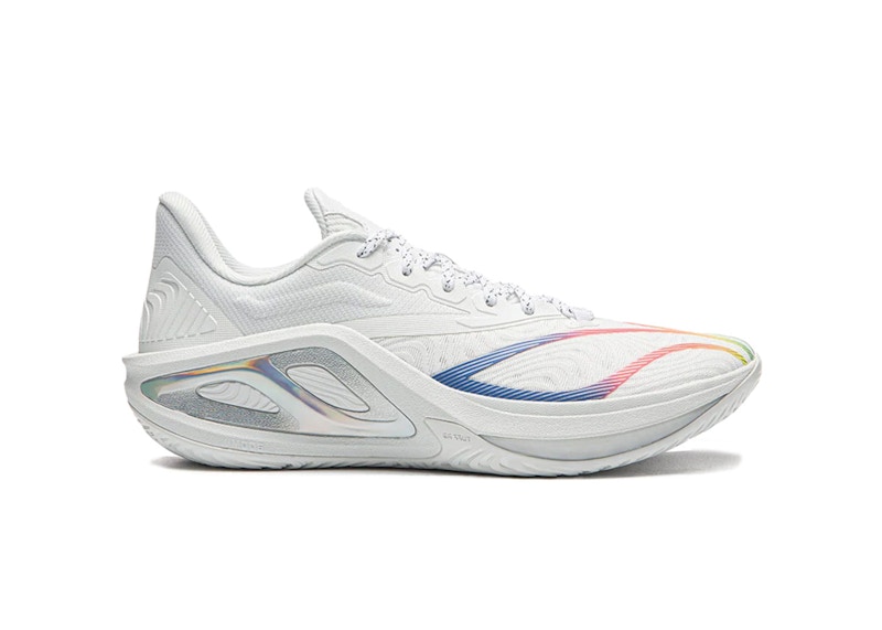 Li-Ning Hurricane 2 White Rainbow