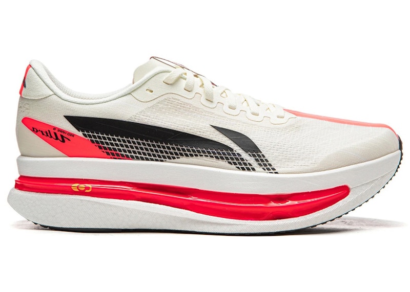 Li-Ning Red Hare 9 Ultra Champagne White Red Black メンズ