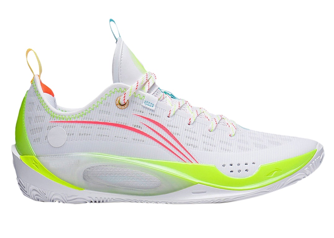 Pre-owned Li-ning Wade 808 2 Energy In White/volt/pink-blue