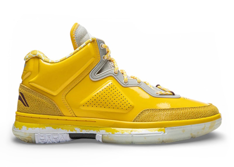 Men's LiNing Way of Wade 1 Stingray Sneakers in Yellow