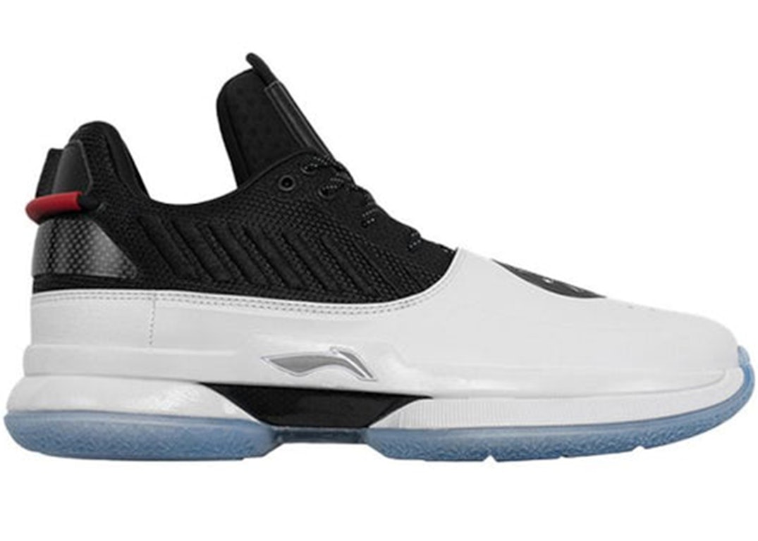 Pre-owned Li-ning Way Of Wade 7 Announcement In White/black