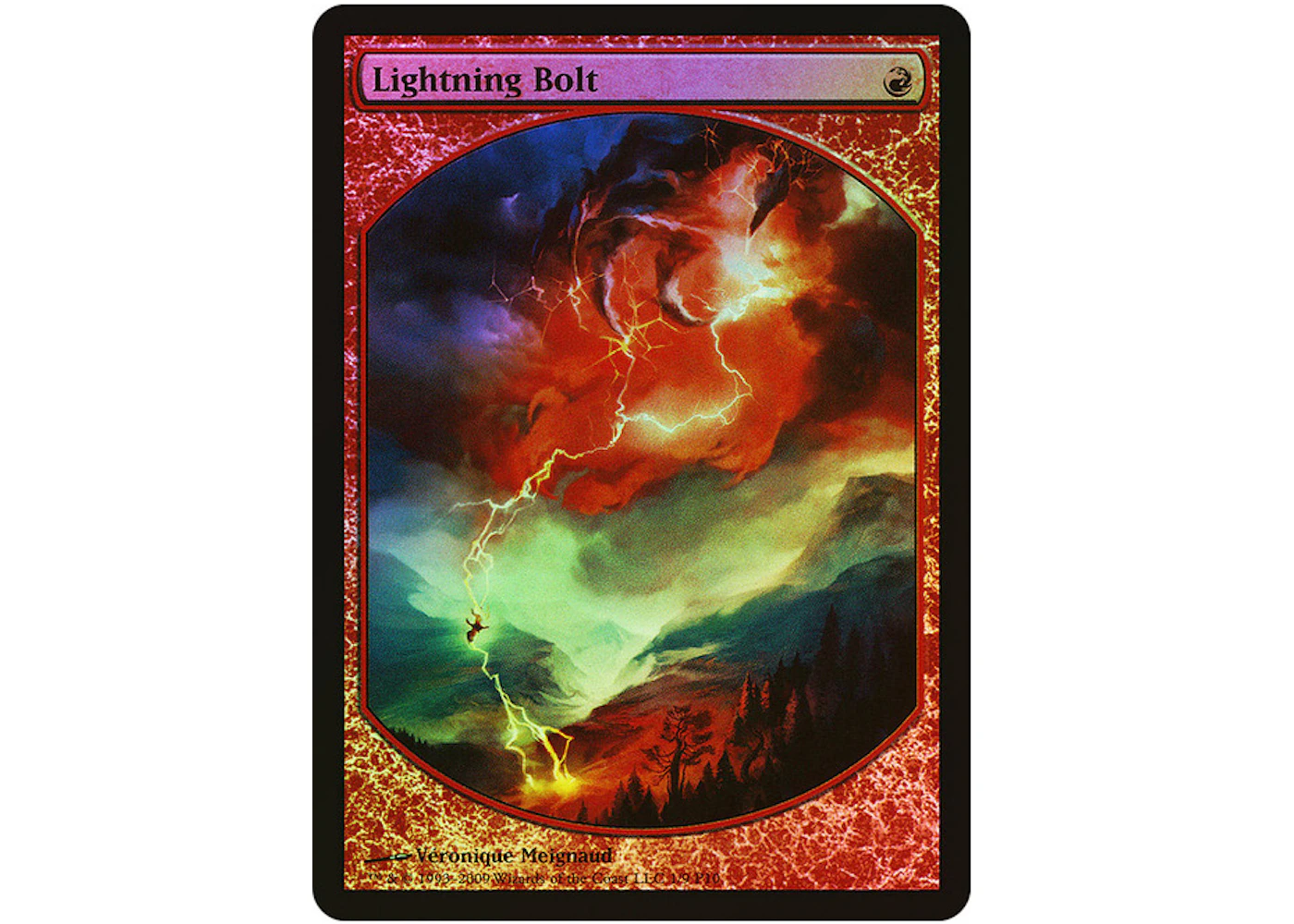 Lightning Bolt (Foil) Magic: The Gathering TCG Magic Player Rewards Promo (Ungraded) - US Lightning Bolt (Foil) Magic: The Gathering TCG Magic Player Rewards Promo (Ungraded) - US