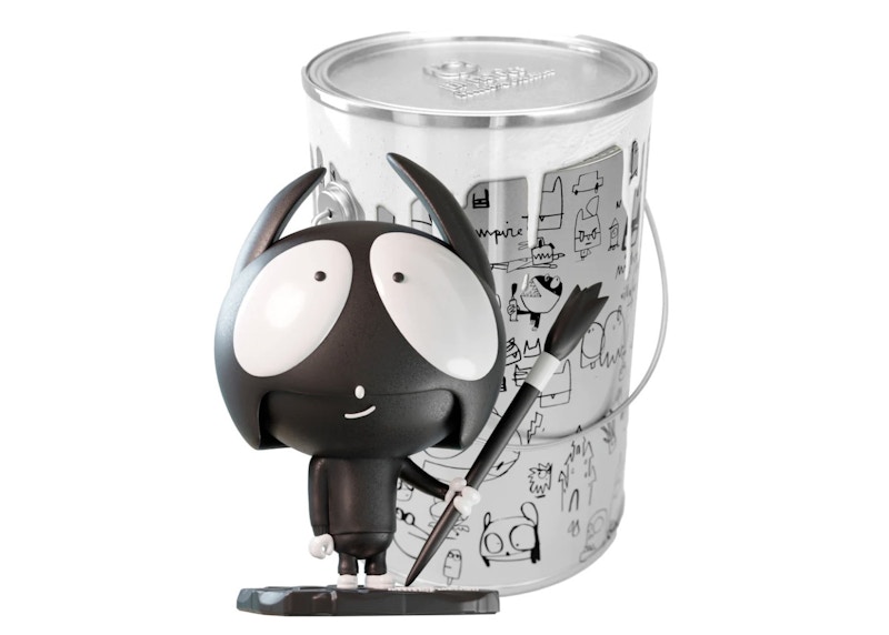 Edgar Plans Lil' Heroes Heroic White Art Toy