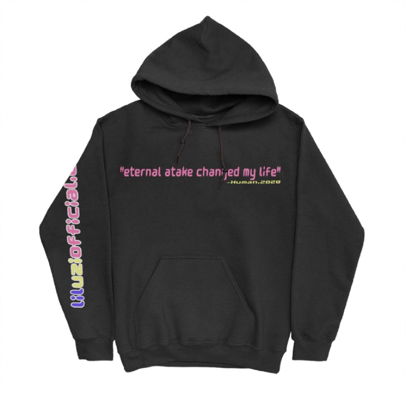 Lil Uzi Vert Eternal Atake Changed My Life Hoodie Schwarz Herren - SS20 – DE