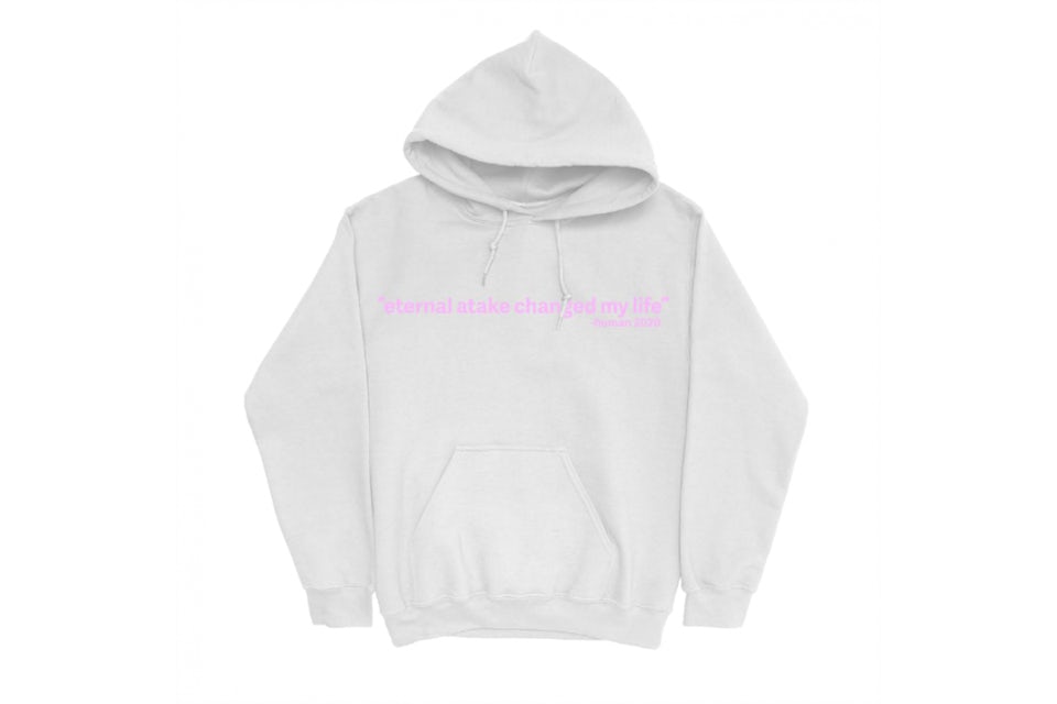 Lil Uzi Vert Eternal Atake Changed My Life Hoodie White Men s