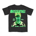 Lil Uzi Vert Eternal Atake Glow In The Dark Missing T-Shirt Black