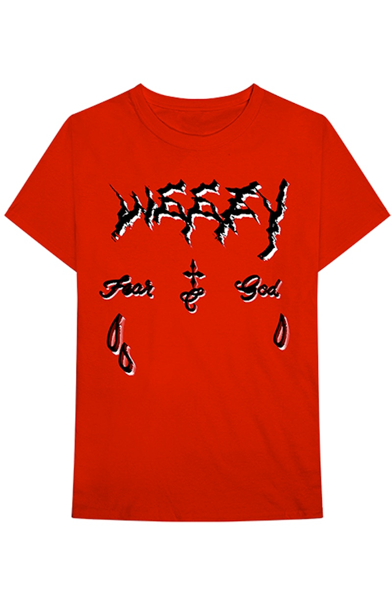Lil Wayne Nasaseasons Tee Red Men's - FW18 - US, image size:1400x1000