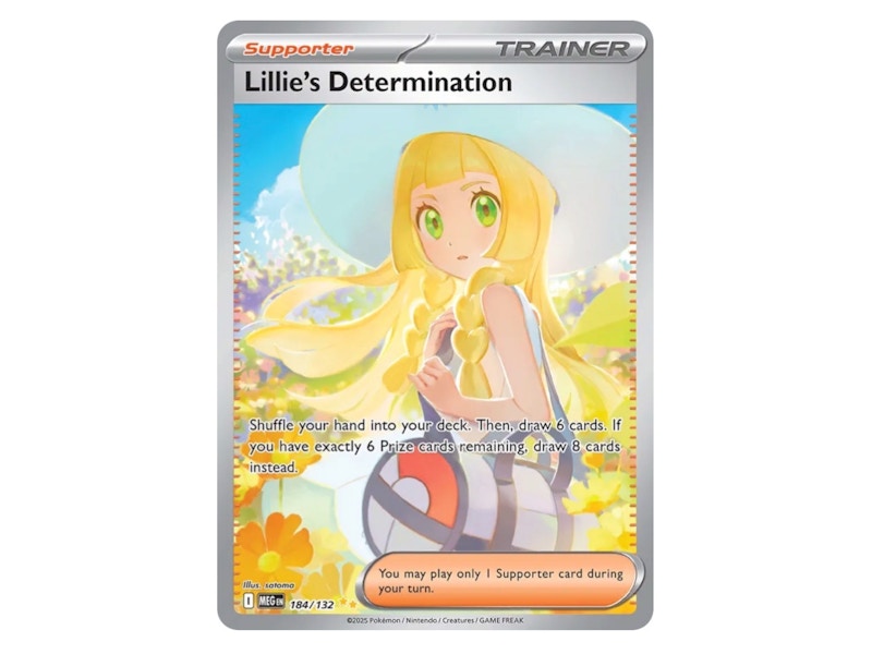 Lillie's Determination 2025 Pokémon Scarlet & Violet Mega