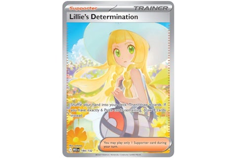 Lillie's Determination 2025 Pokmon Scarlet & Violet Mega Evolution Special Illustration Rare 184/132 Ungraded - 2025 - US Lillie's Determination 2025 Pokmon Scarlet & Violet Mega Evolution Special Illustration Rare 184/132 Ungraded - 2025 - US