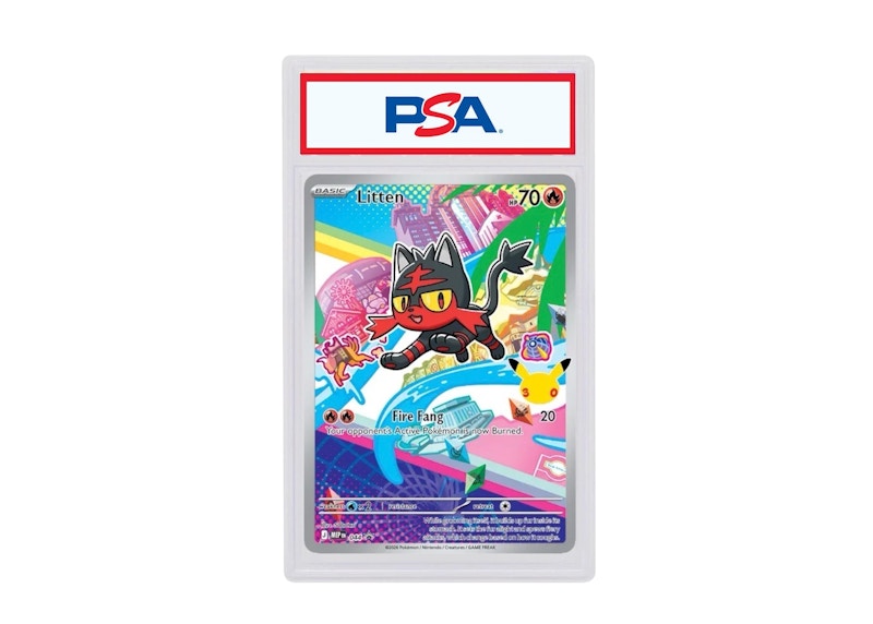 Litten 2026 Pokmon Mega Evolution First Partners Collection Promo 44 (PSA  or BGS Graded) - 2026 - US