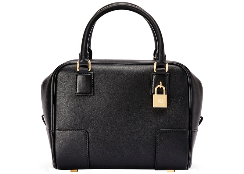 LOEWE Amazona 19 Square Bag in Nappa Calfskin Black in Calfskin