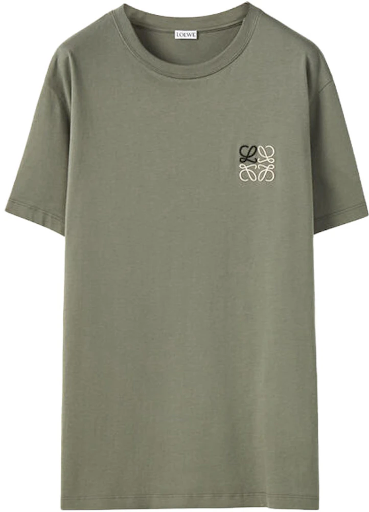 Loewe - Logo-Appliquéd Jersey T-Shirt - Green Loewe