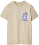 LOEWE Anagram Fake Pocket T-shirt Stone Grey/Navy