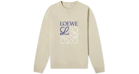 LOEWE Anagram Sweatshirt Stone Grey/Navy/White