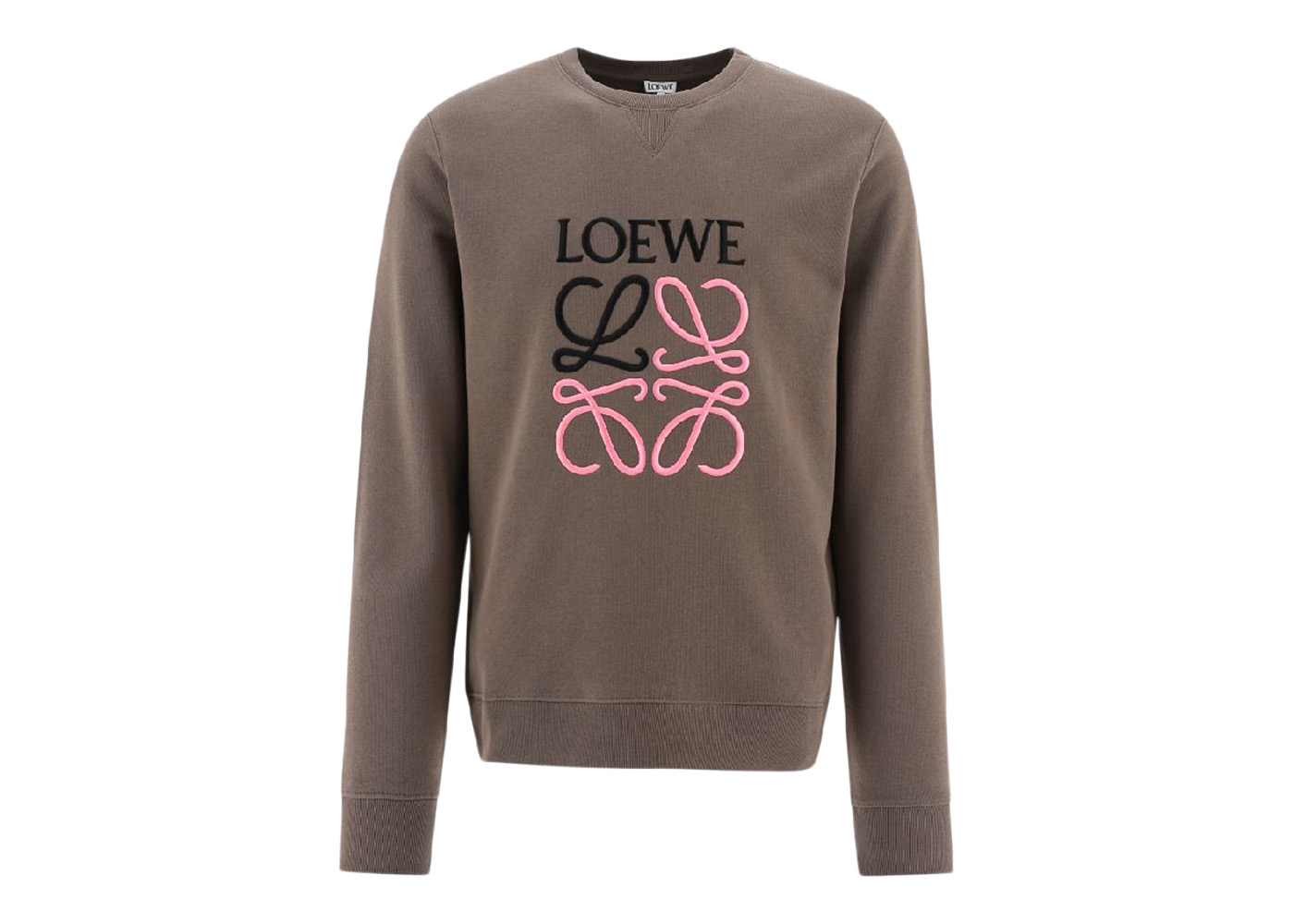 LOEWE Anagram Sweatshirt Warm Grey/Black/Pink