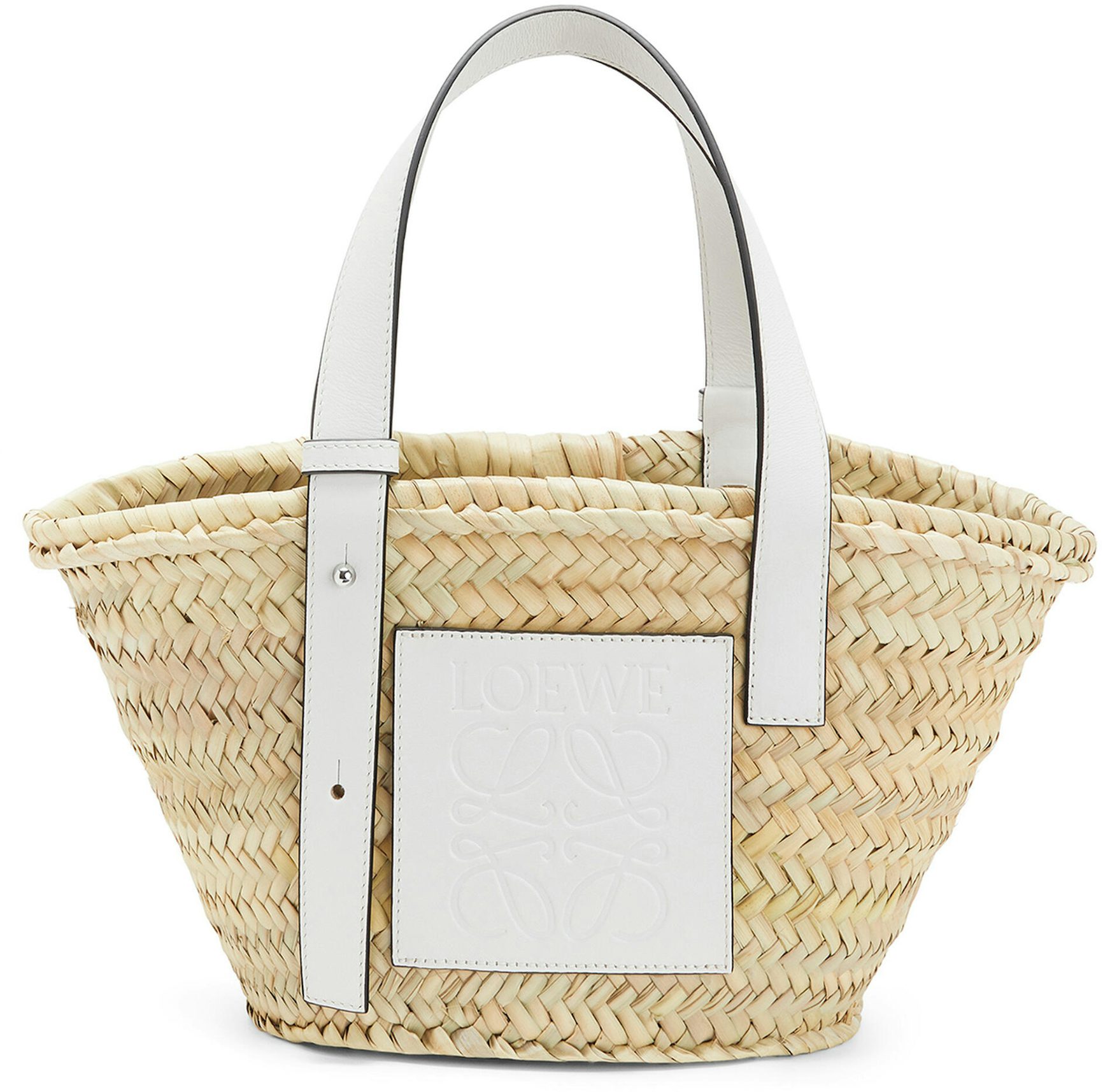 LOEWE Raffia Elephant Basket Bag