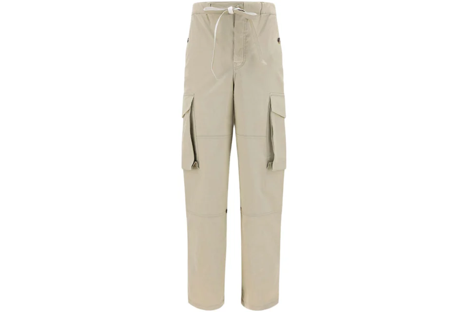 LOEWE Multi Pocket Drawstring Trousers Stone Grey