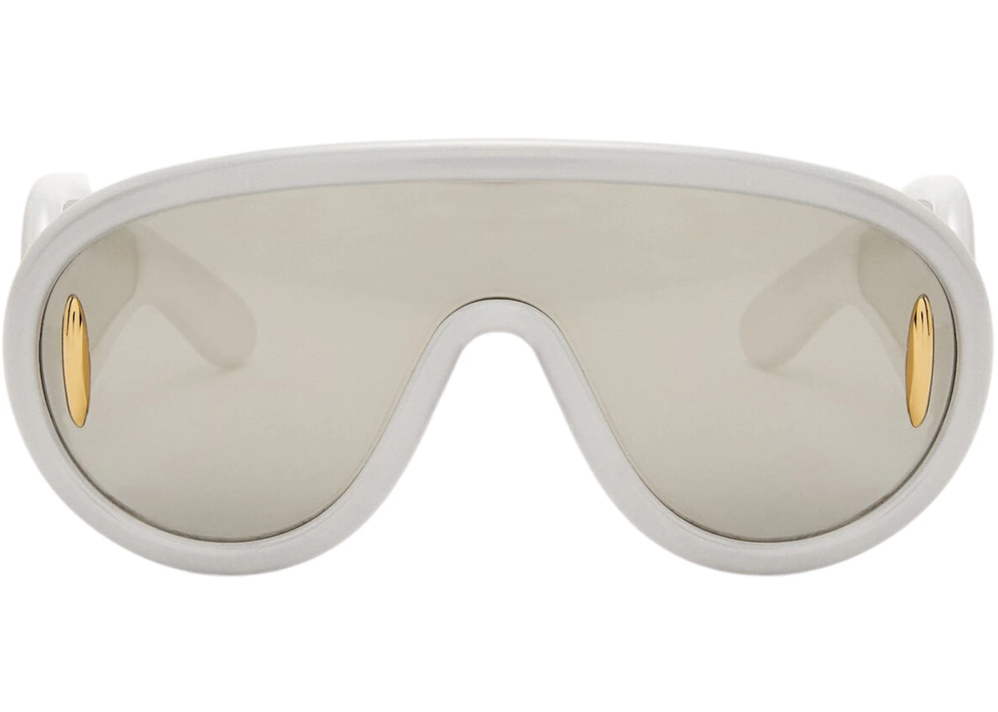 Gafas de sol LOEWE Wave Mask blancas holográficas MX