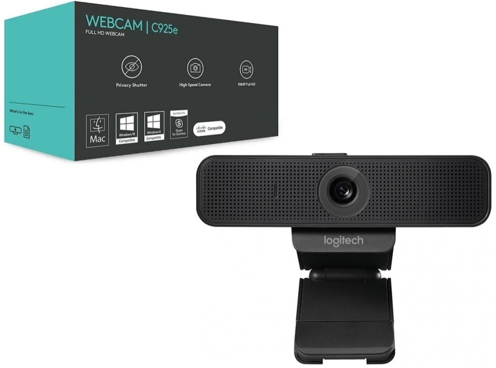 Logitech C925e Pro HD Webcam 960-001075 Black - JP
