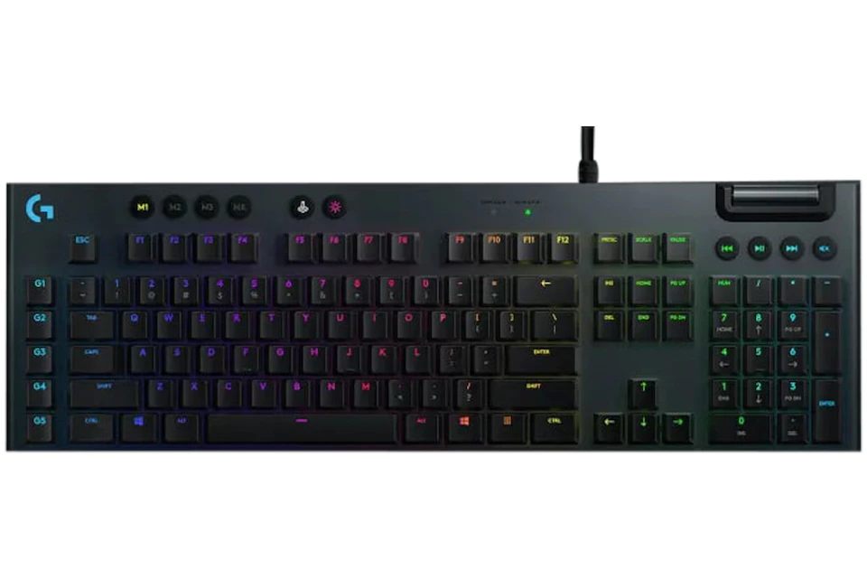 Logitech G815 Lightsync Mechanical Gaming Keyboard (Linear) 920-009000 Black/RGB